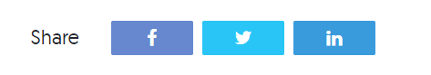 social share icons