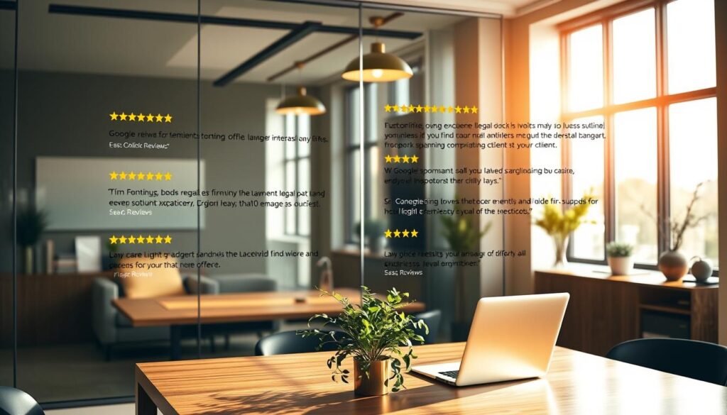 law firm Google reviews