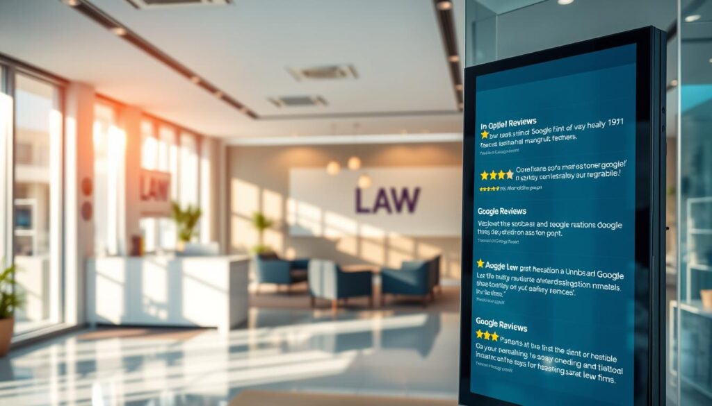 law firm Google reviews